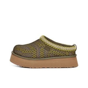 Wmns UGG Tazz Maxi Tasman Slip On Slipper / Burnt Olive / 1140430